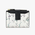 Womens Multifunctional Floral Short Wallet