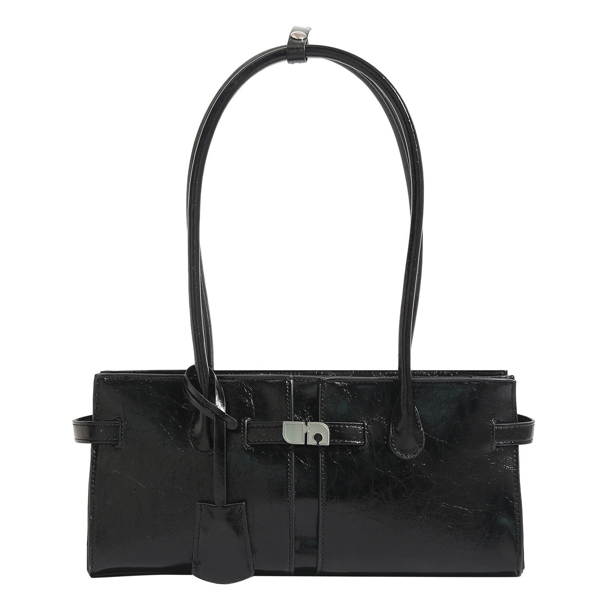 Womens Versatile Commuter Handbag Luxurious Feel Large Capacity