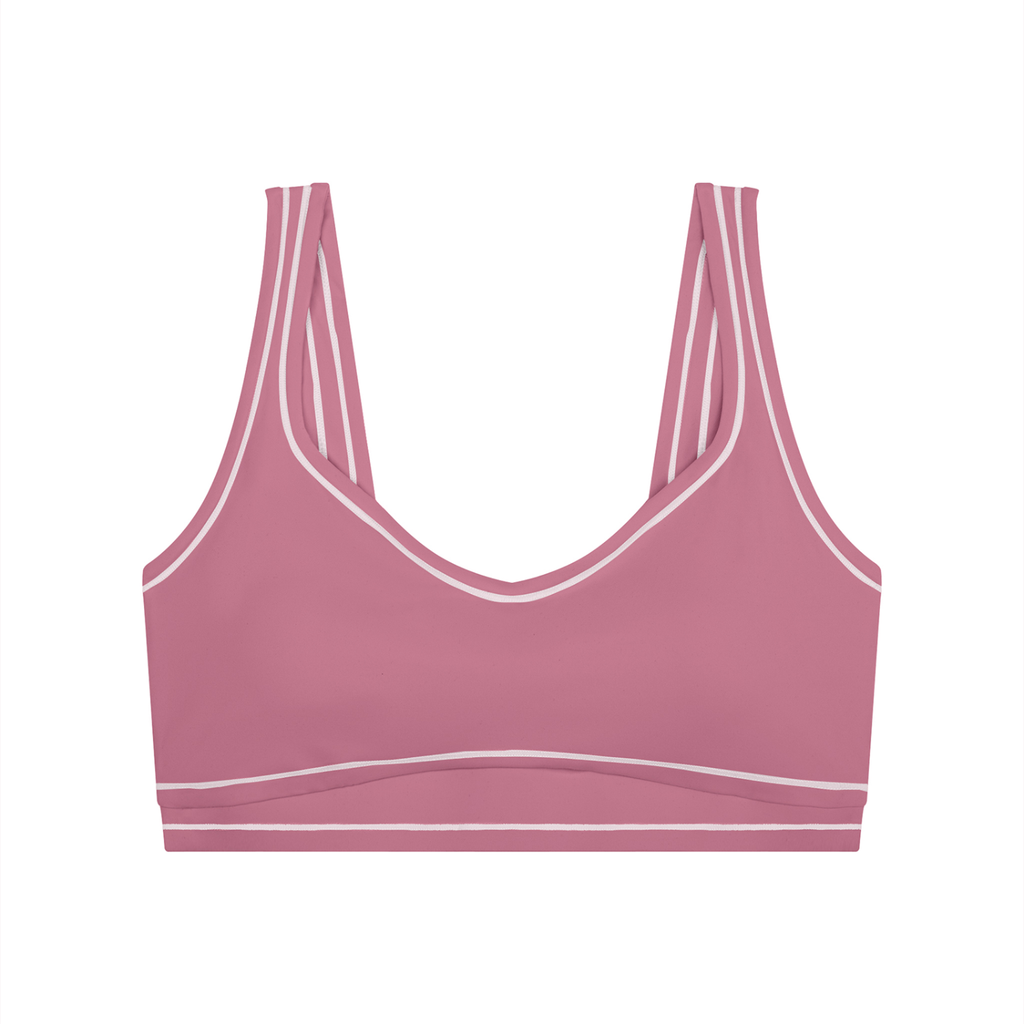 Loki & Ivy Women’s Topstitching Yoga Sports Bra