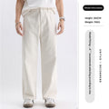 Casual American-style Retro Pure Cotton Workwear Pants Wide-leg For Men
