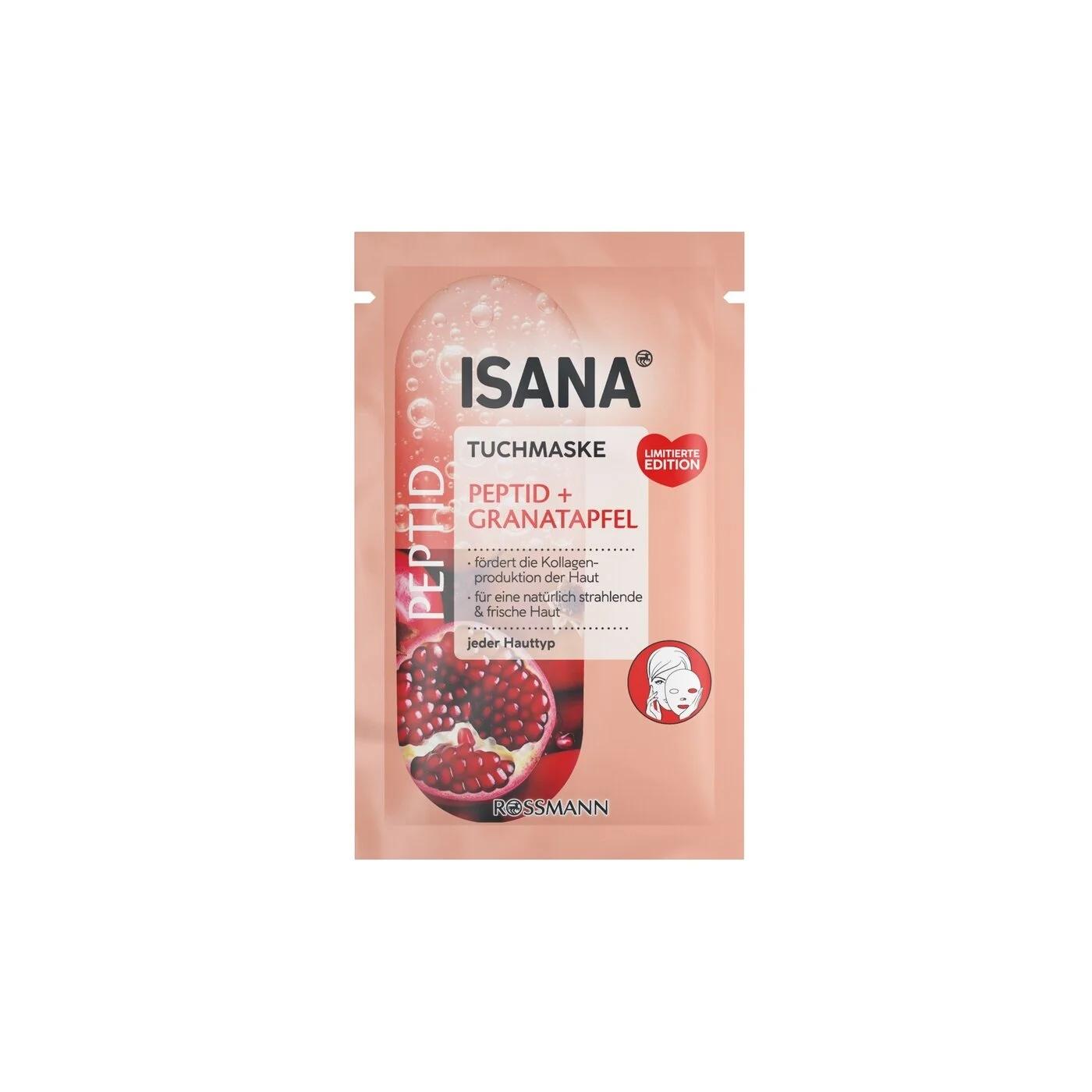 Isana Peptide & Pomegranate Sheet Mask for Firming 1 Sheet
