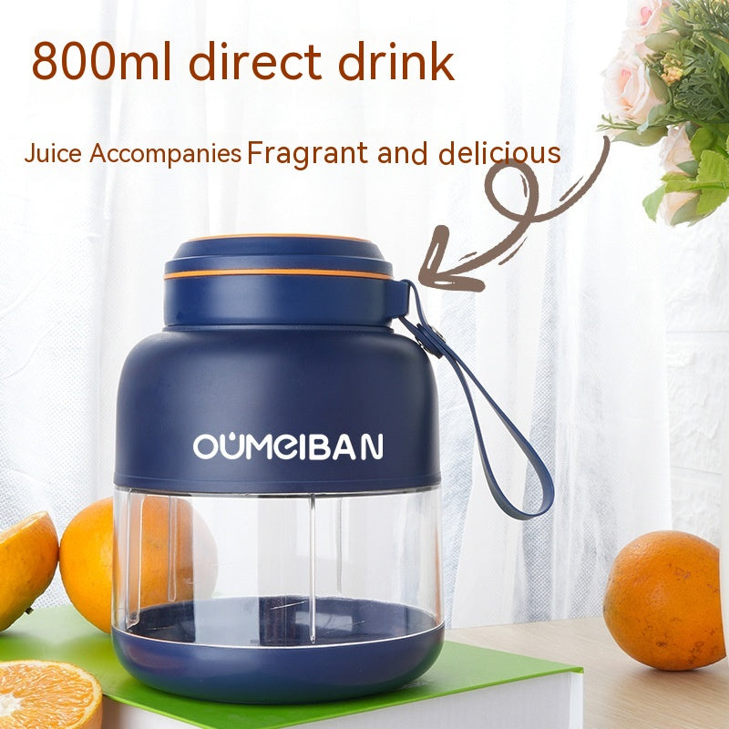 Portable Wireless Electric Juicer Cup 800ml 180W USB