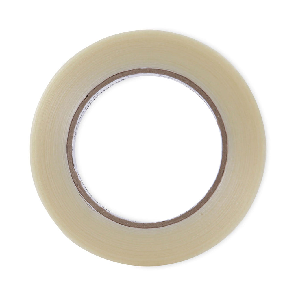 Universal 120# Utility Grade Filament Tape, 3" Core, 24 mm x 54.8 m, Clear