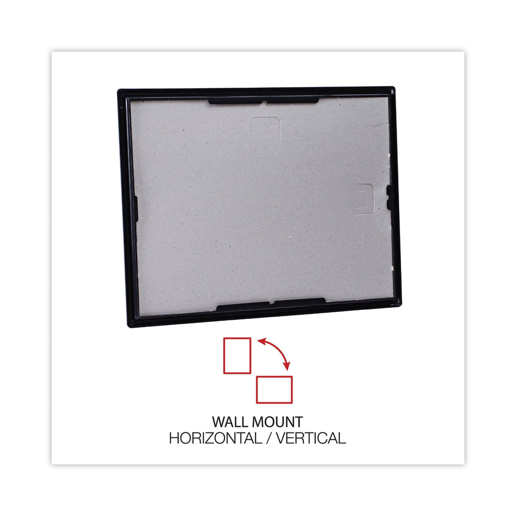 Universal All Purpose Document Frame, 8.5 x 11 Insert, Black/Gold, 3/Pack