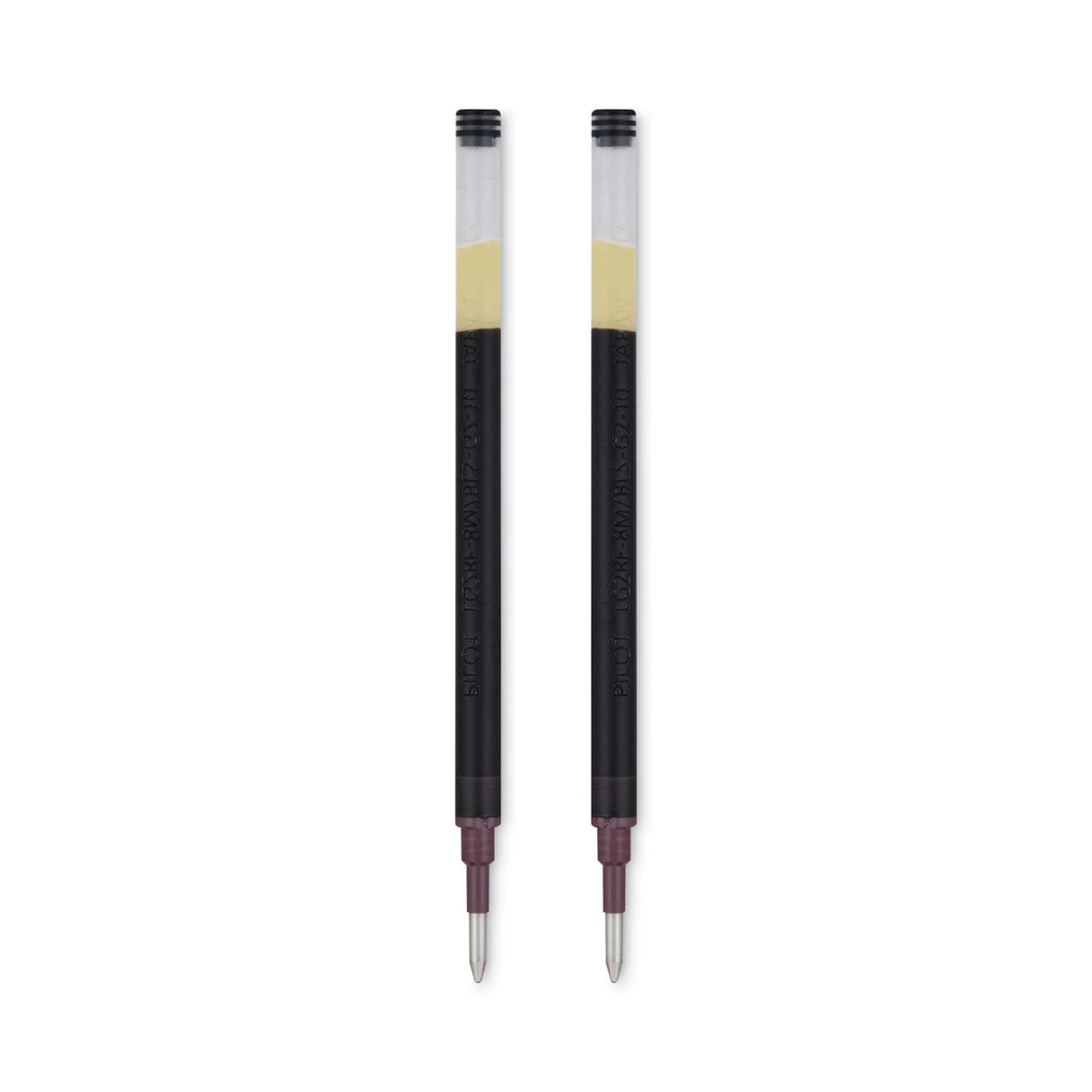 Pilot Refill for Pilot G2 Gel Ink Pens, Bold Conical Tip, Black Ink, 2/Pack