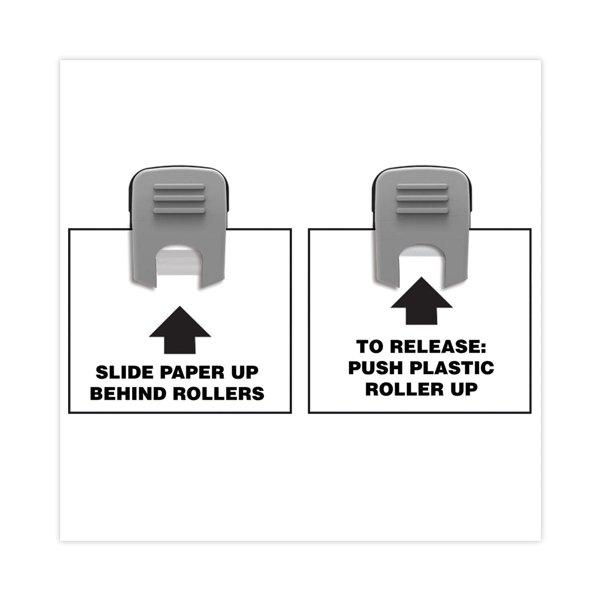 Advantus Grip-A-Clip Magnetic/Adhesive Clips, 0.13" Jaw Capacity, Gray, 10/Box