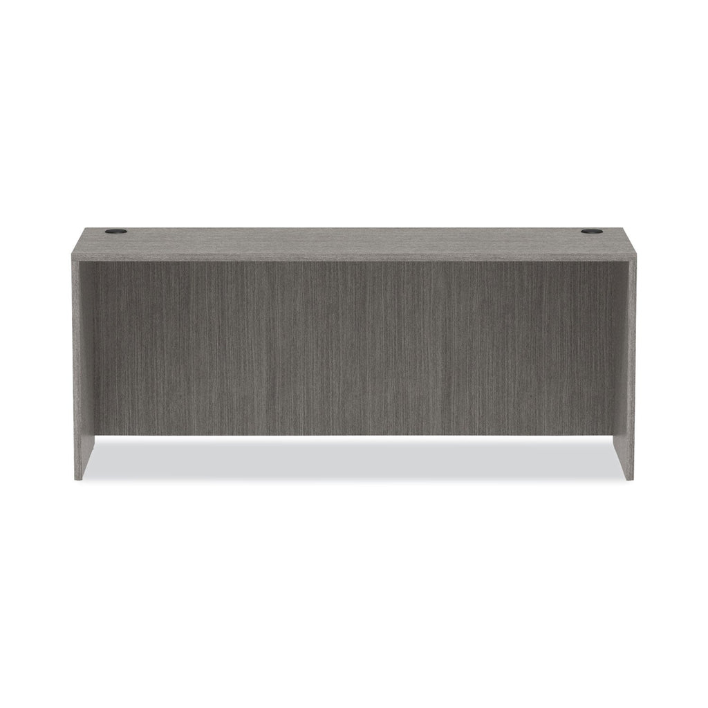 Alera Valencia Series Credenza Shell, 70.88w x 23.63d x 29.5h, Gray