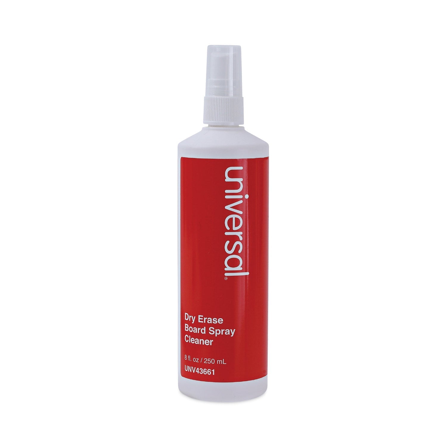 Universal Dry Erase Spray Cleaner, 8 oz Spray Bottle