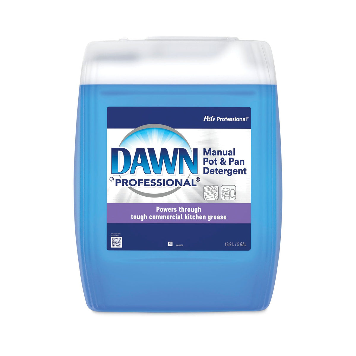 Dawn Manual Pot/Pan Dish Detergent, Original Scent, Five Gallon Cube