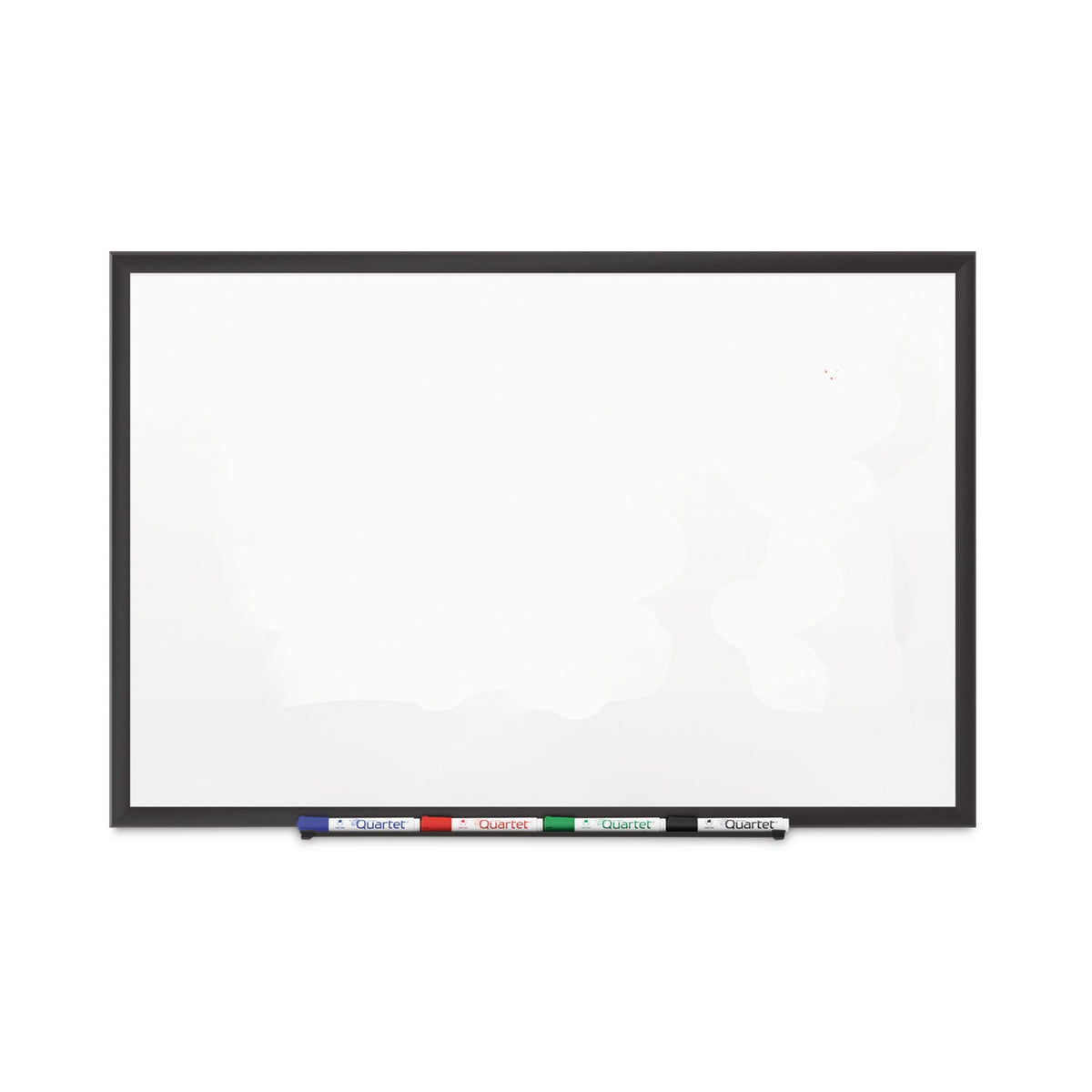 Quartet Classic Porcelain Magnetic Whiteboard, 60 x 36, Black Aluminum Frame