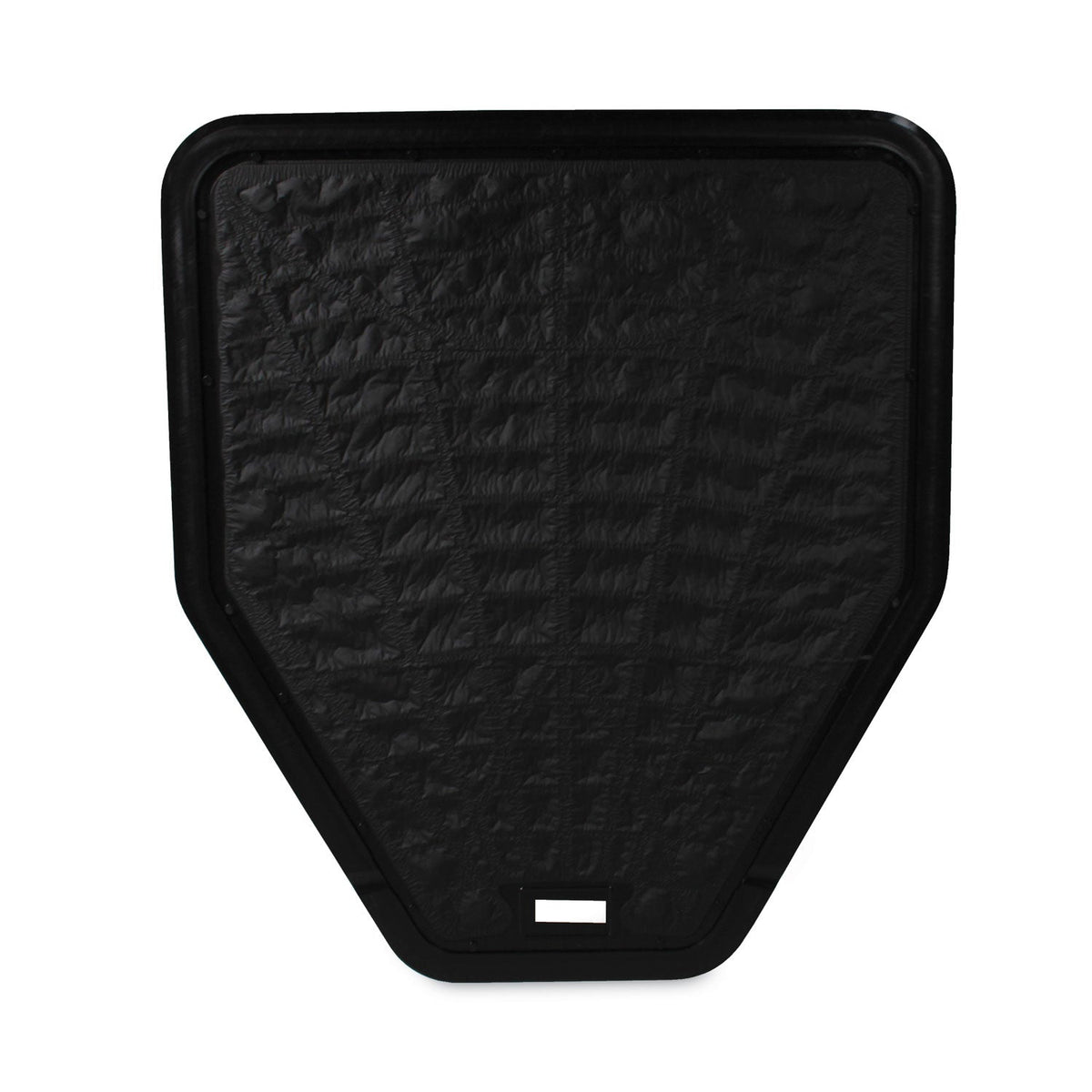 TOLCO Urinal Mat, 20.75 x 18.5, Black, 6/Carton