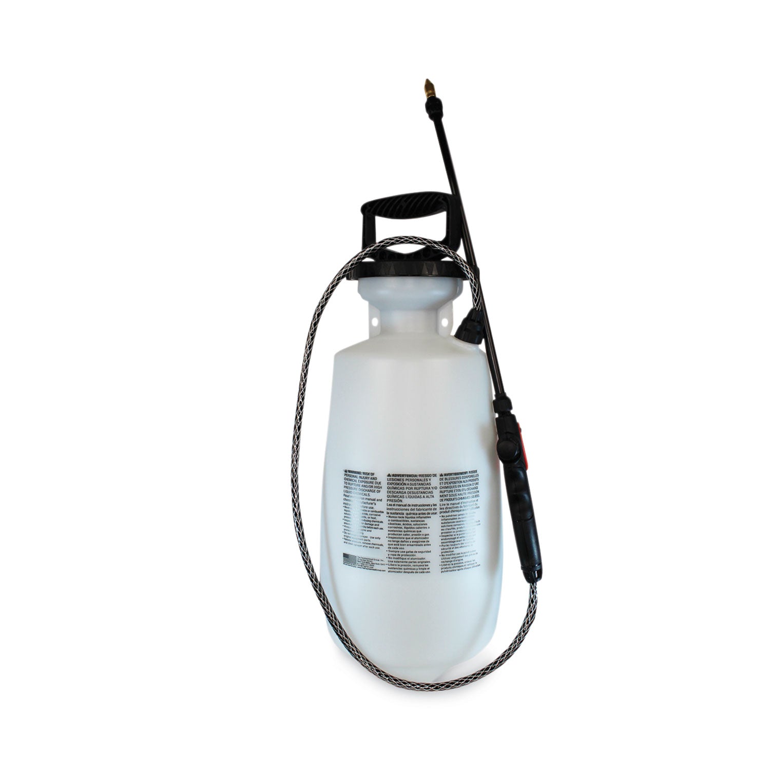 TOLCO 2 Gallon Valu Mist Tank Sprayer, 0.38" x 32" Hose, White