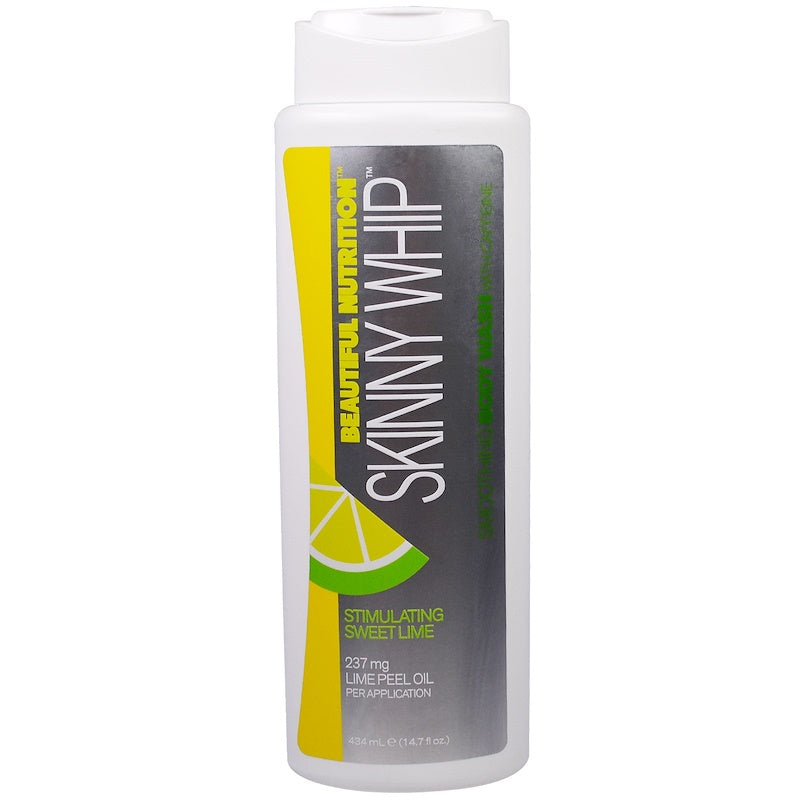 Beautiful Nutrt Hermosa Nutrición Flaco Látigo De Limón Lavar El Cuerpo, 14.7 Fl Oz