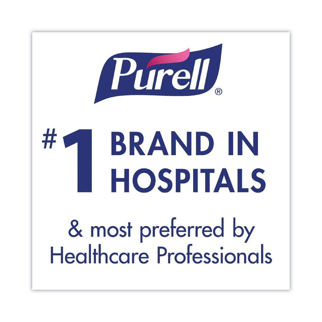 PURELL Advanced Refreshing Gel Hand Sanitizer, Clean Scent, 1.5 L Pump Bottle, 4/Carton