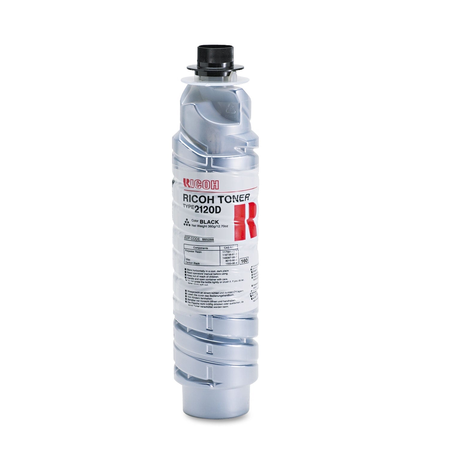 Ricoh 841337 Toner, 11,000 Page-Yield, Black