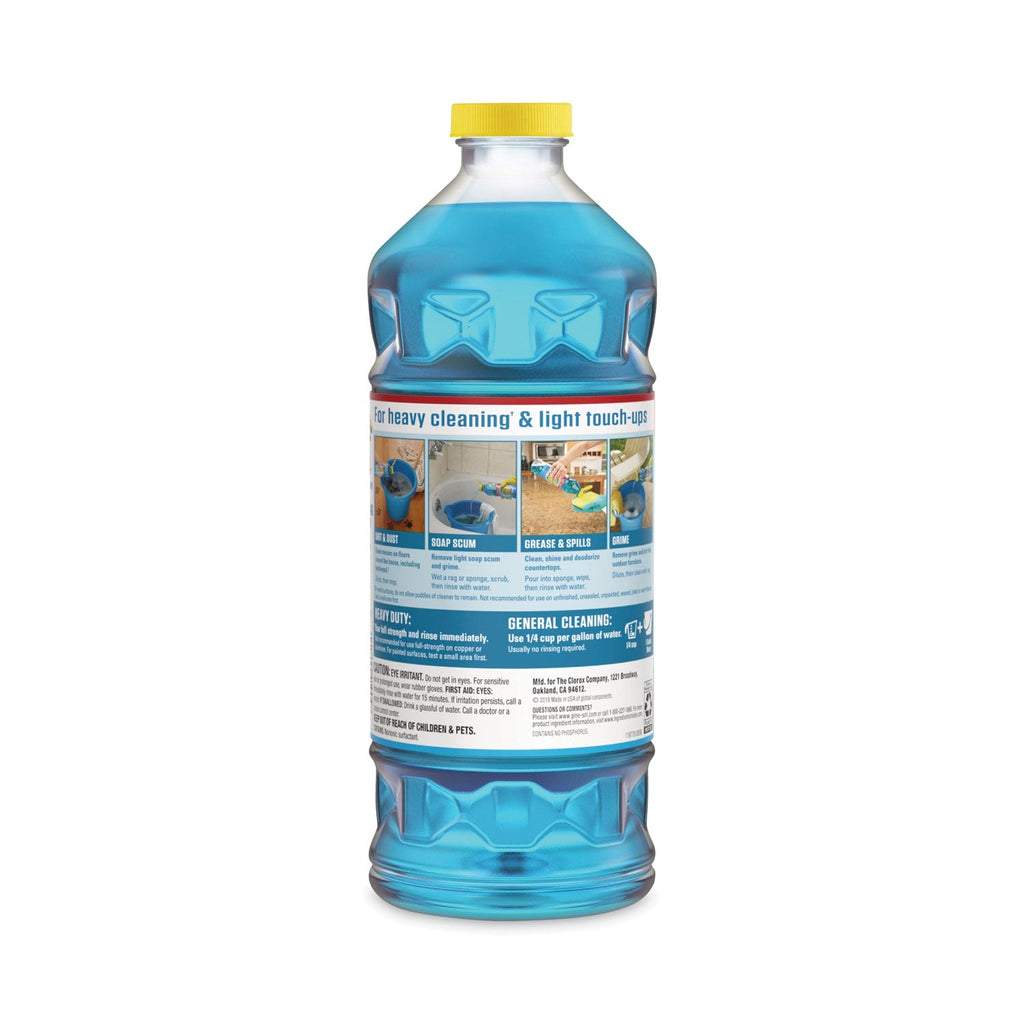 Pine-Sol All Purpose Cleaner, Sparking Wave, 48 oz Bottle, 8/Carton