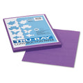 Pacon Tru-Ray Construction Paper, 76 lb Text Weight, 9 x 12, Violet, 50/Pack
