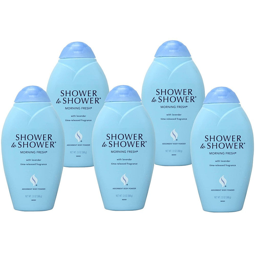 Shower To Shower Body Powder, Absorbent, Morning Fresh 13 Oz