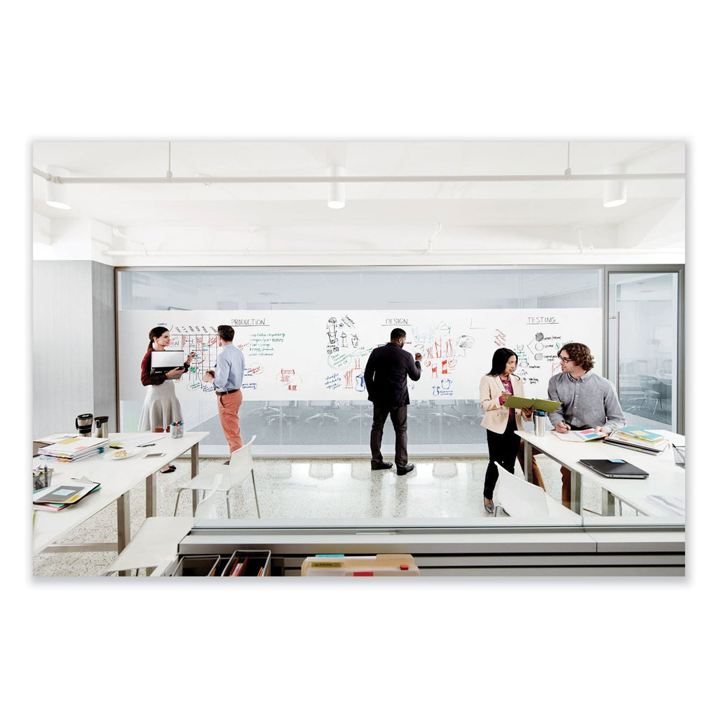 Post-it Dry Erase Surface with Adhesive Backing, 36" x 24", White
