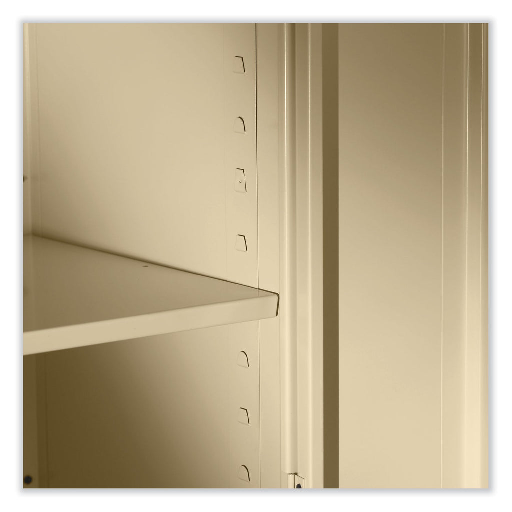 Tennsco 72" High Standard Cabinet (Unassembled), 36 x 18 x 72, Black