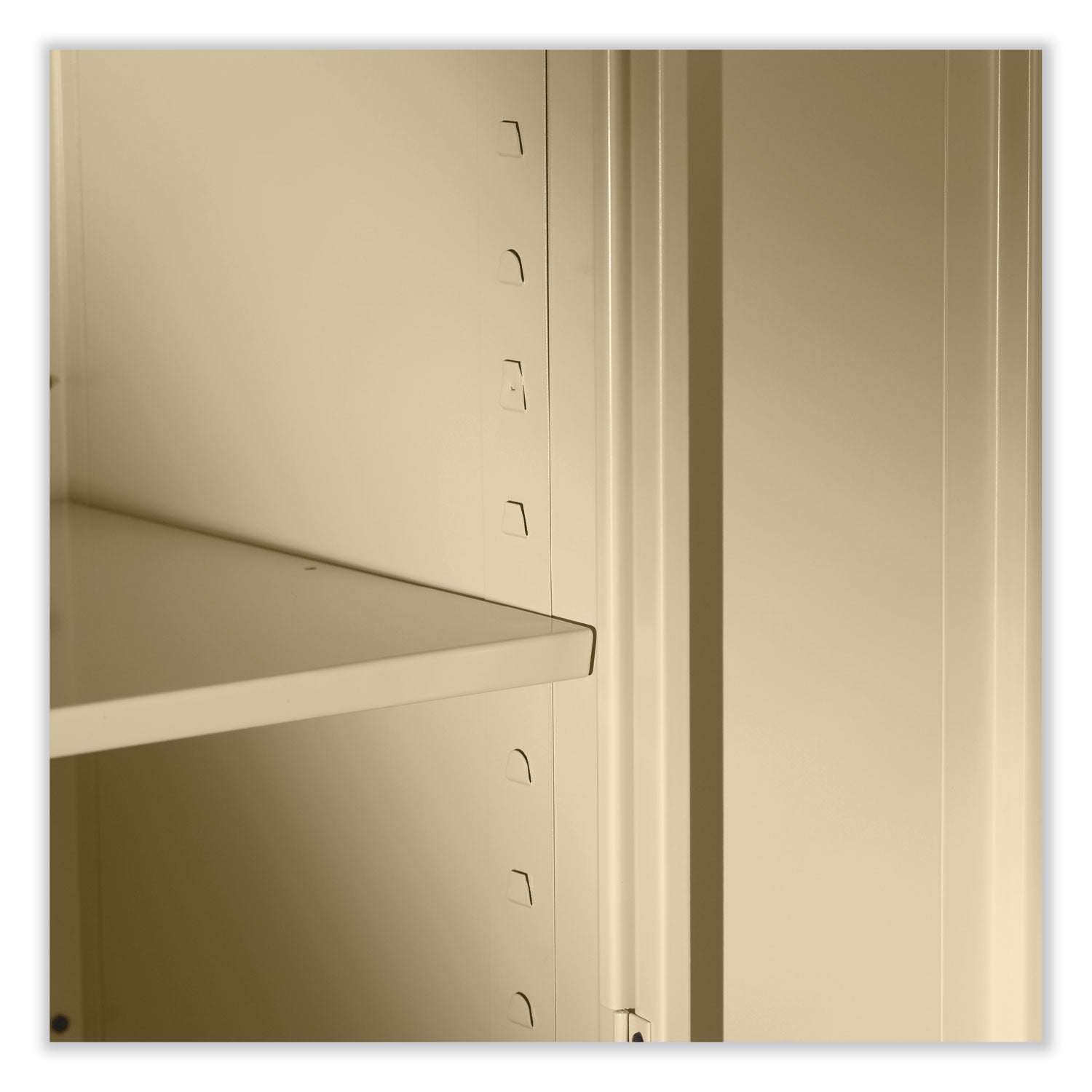 Tennsco 72" High Standard Cabinet (Unassembled), 36 x 18 x 72, Black