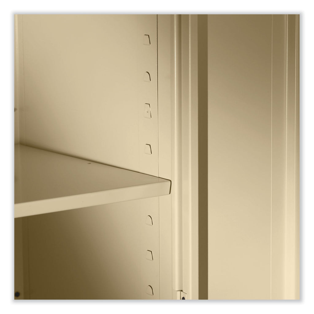 Tennsco 72" High Standard Cabinet (Assembled), 36 x 18 x 72, Black