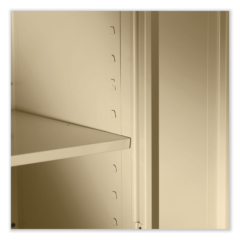 Tennsco 72" High Standard Cabinet (Assembled), 30 x 15 x 72, Black