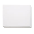 Pacon Four-Ply Railroad Board, 22 x 28, White, 100/Carton