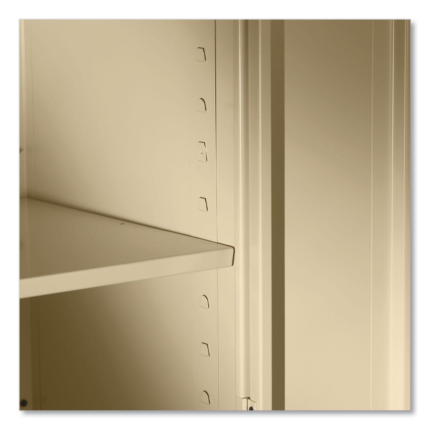 Tennsco 72" High Standard Cabinet (Unassembled), 36 x 18 x 72, Putty
