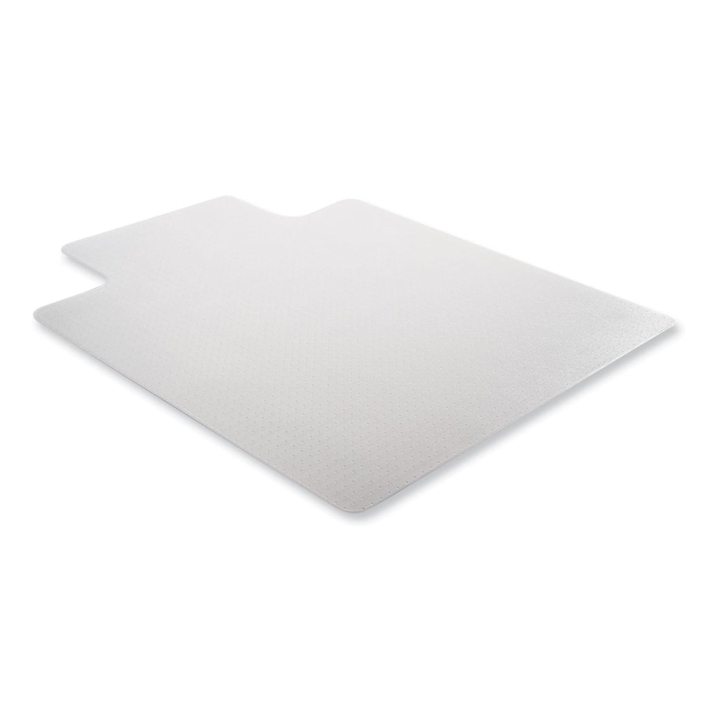 deflecto DuraMat Moderate Use Chair Mat, Low Pile Carpet, Roll, 36 x 48, Lipped, Clear