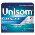 Unisom® SleepGels® 50 mg Sleep Aid Gelcap, 32 EA