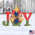 Joy Angels Outdoor Nativity Set  by G. DeBrekht - Nativity Holiday Décor - 8121455F-S3M