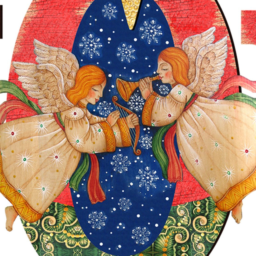 Joy Angels Outdoor Nativity Set  by G. DeBrekht - Nativity Holiday Décor - 8121455F-S3M