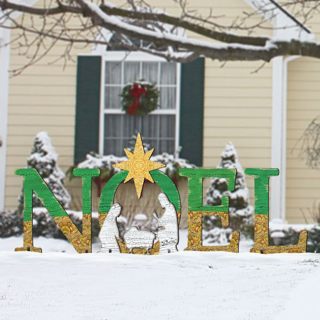 Noel Outdoor Nativity Set  by G. DeBrekht - Nativity Holiday Décor - 8121457F-S4L