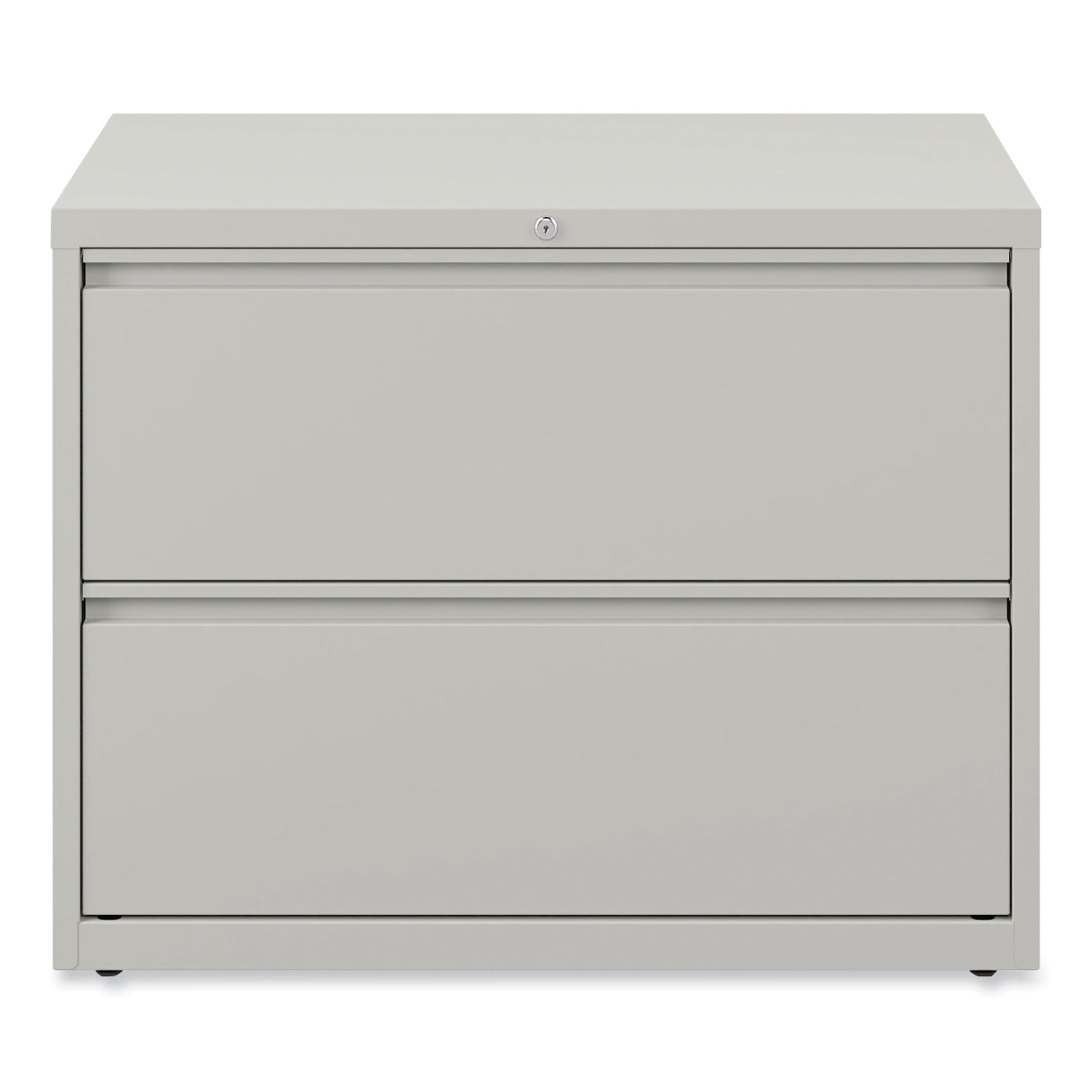 Alera Lateral File, 2 Legal/Letter-Size File Drawers, Light Gray, 36" x 18" x 28"