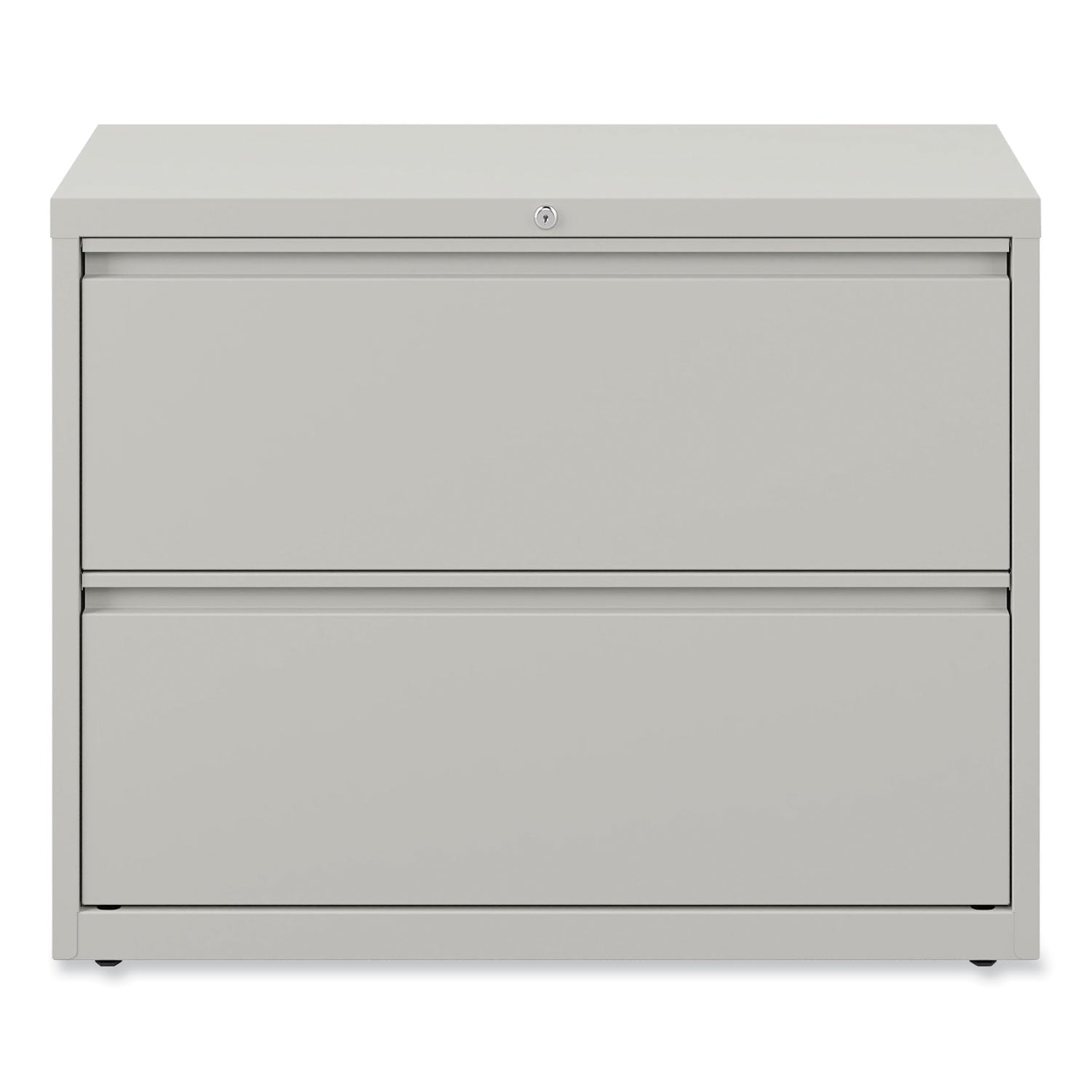 Alera Lateral File, 2 Legal/Letter-Size File Drawers, Light Gray, 36" x 18" x 28"