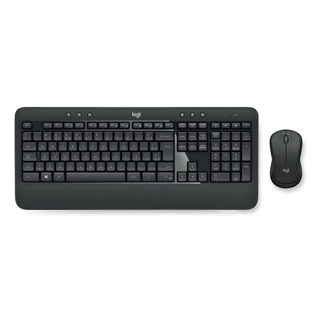 Logitech MK540 Wireless Combo, 2.4 GHz Frequency/30 ft Wireless Range, Black
