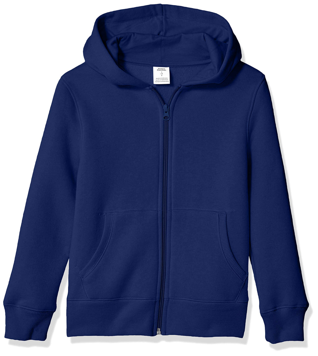 Amazon Essentials Boys and Toddlers' Soft Fleece Zip-Up Hoodie Sweatshirt