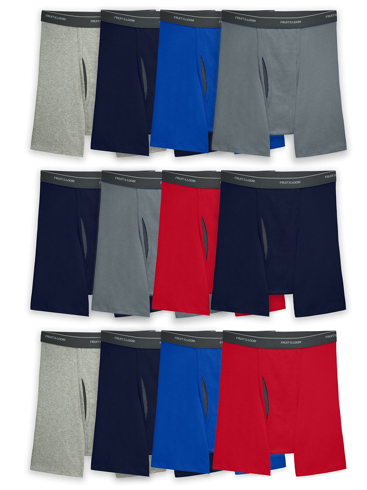 Fruit of the Loom Men's Coolzone Boxer Briefs, Moisture Wicking & Breathable