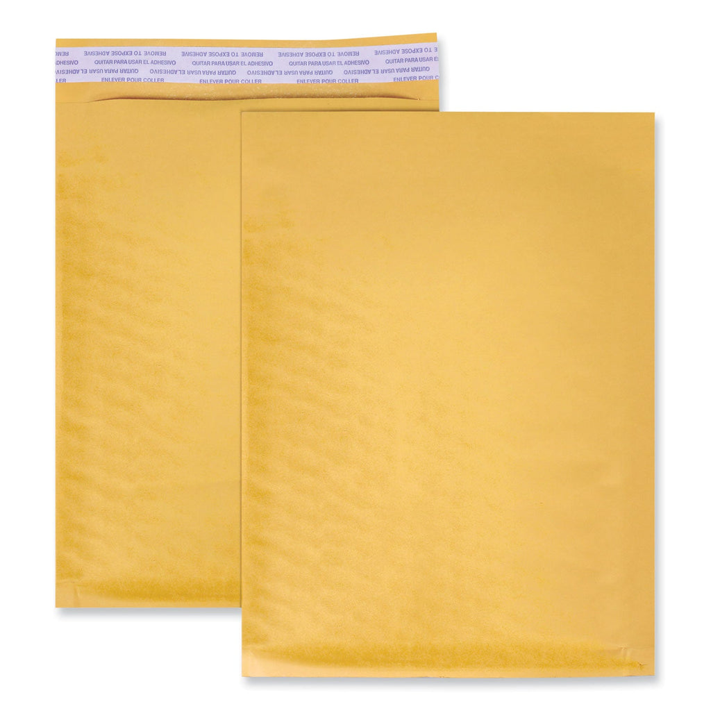 Universal Peel Seal Strip Cushioned Mailer, #6, Extension Flap, Self-Adhesive Closure, 12.5 x 19, 50/Carton