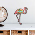 Rustic Flamingo Coastal Outdoor Décor Large Ornament by G. DeBrekht - Coastal Holiday Décor - 8198544M