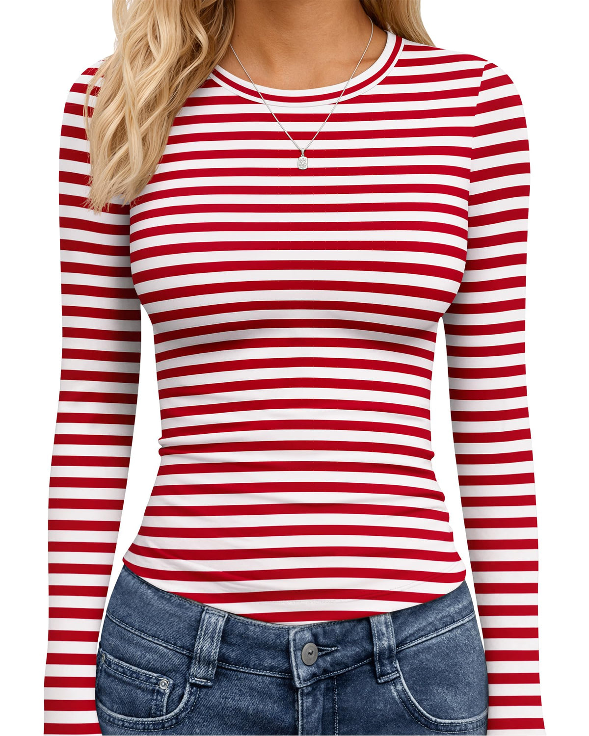 TNNZEET Long Sleeve Shirts for Women Fall Fashion Workout Crop Top Y2K 2026