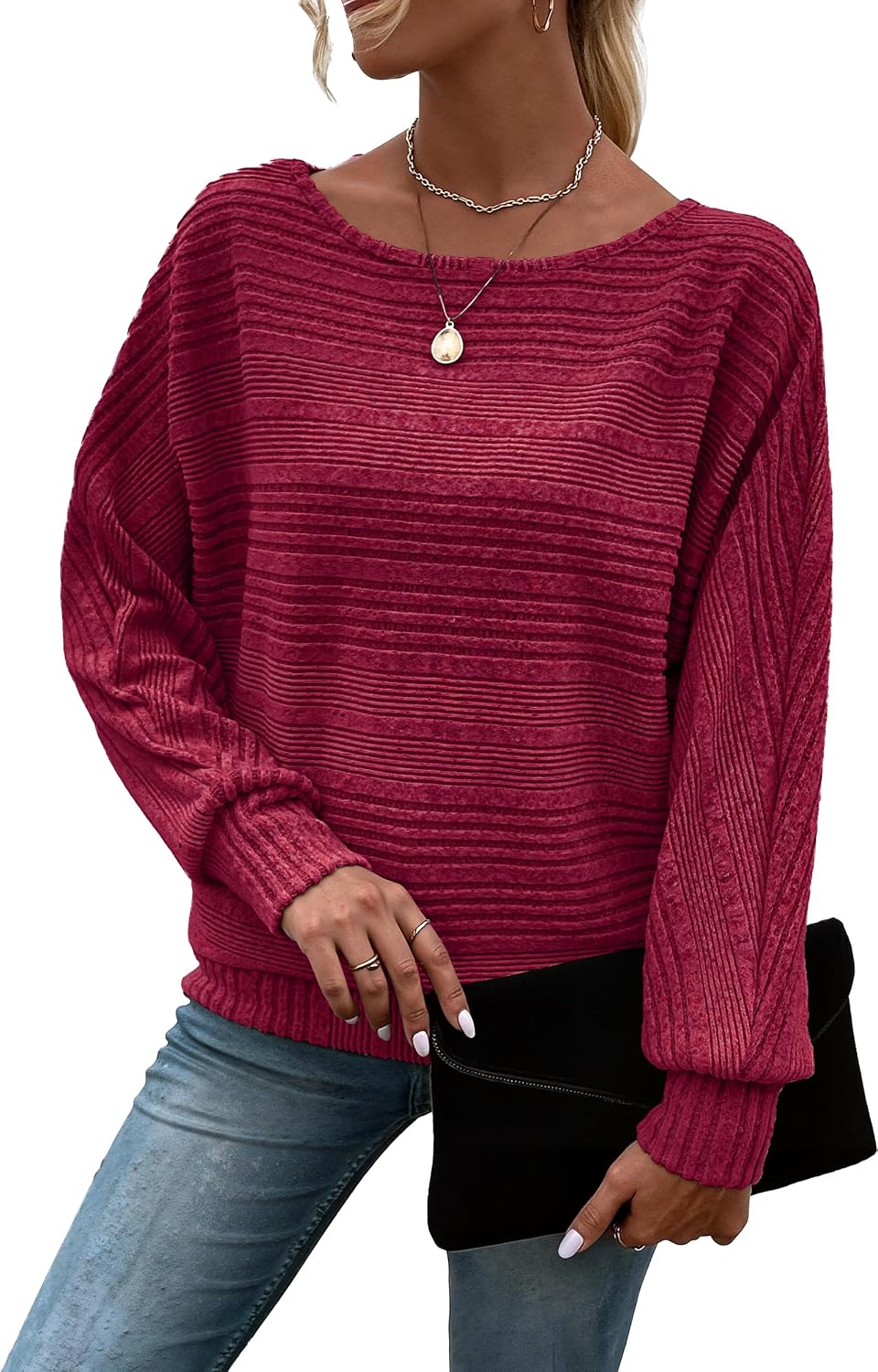 Long Sleeve Shirts for Women Tunic Tops Pullover Sweaters