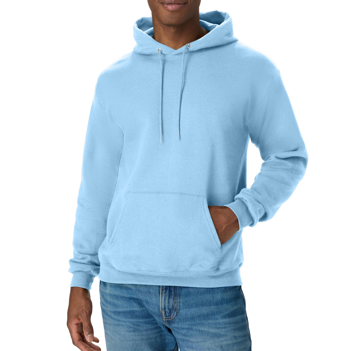 Hanes Men's Hoodie - EcoSmart Fleece Hooded Sweatshirt for Men & Women - Midweight Fleece - Big & Tall Available