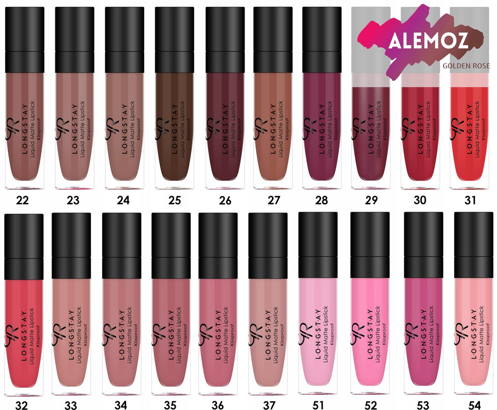Golden Rose Matte Lipkit Scarlet Red