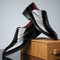 Men's British-style Business Formal Pointed-toe Lace-up Casual Shoes