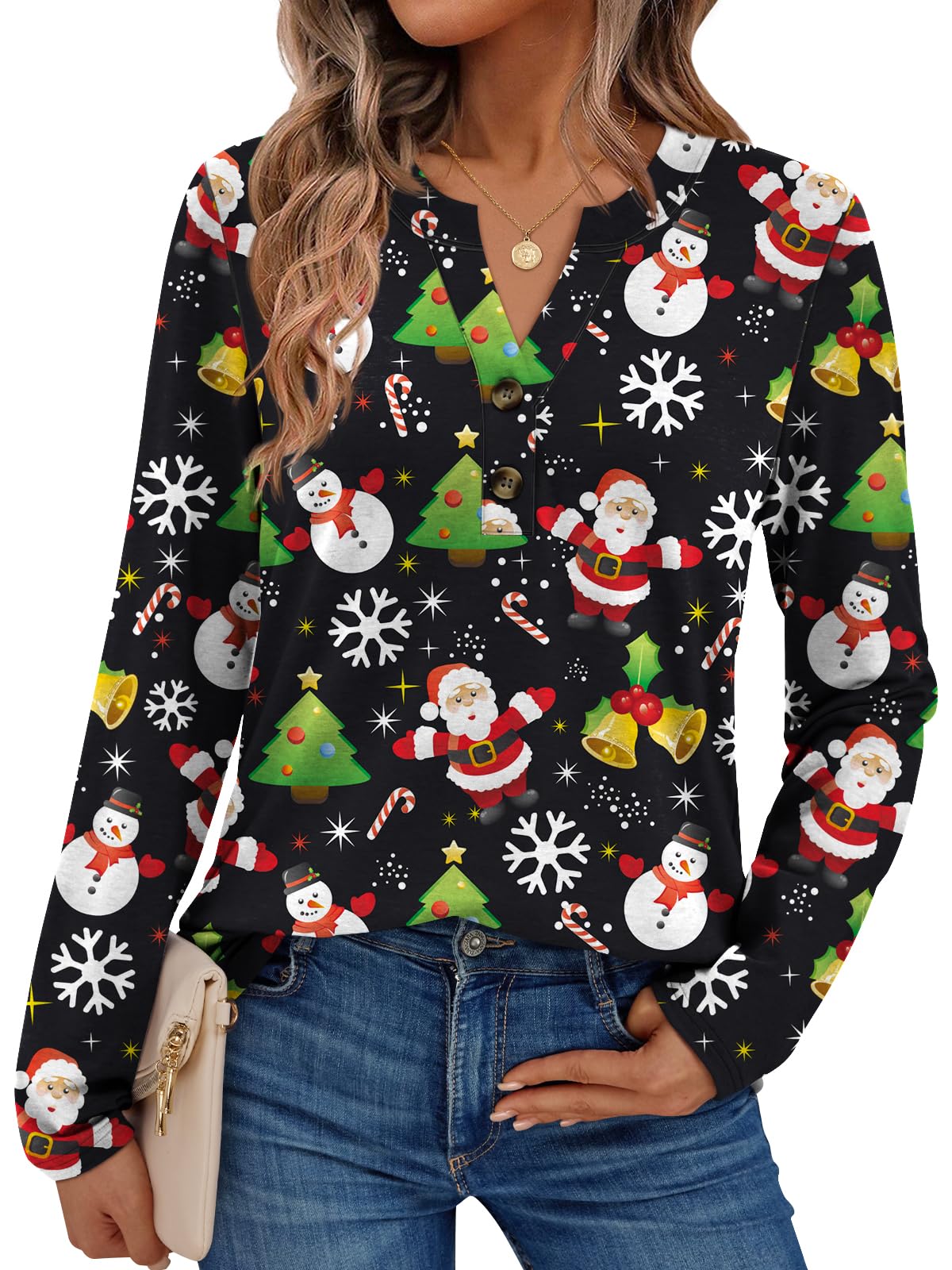 AUTOMET Women's Long Sleeve Shirts 2026 Fall Outfits Dressy Casual Tops