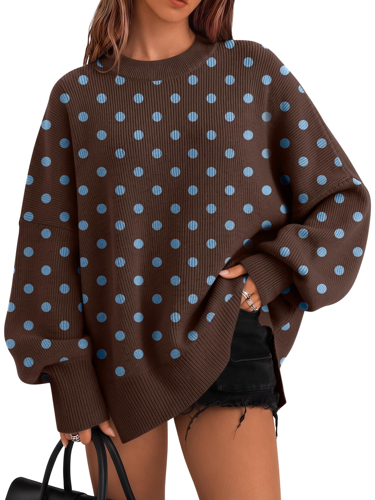 LILLUSORY Oversized Sweaters for Women 2026 Fall Fashion Outfits Clothes
