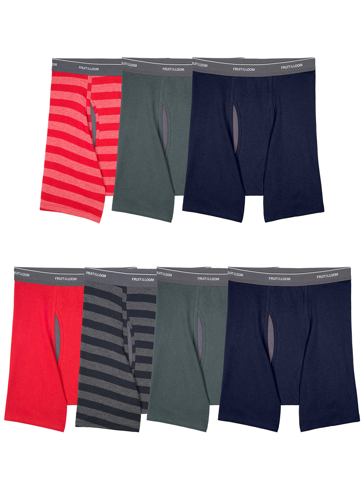 Fruit of the Loom Men's Coolzone Boxer Briefs, Moisture Wicking & Breathable