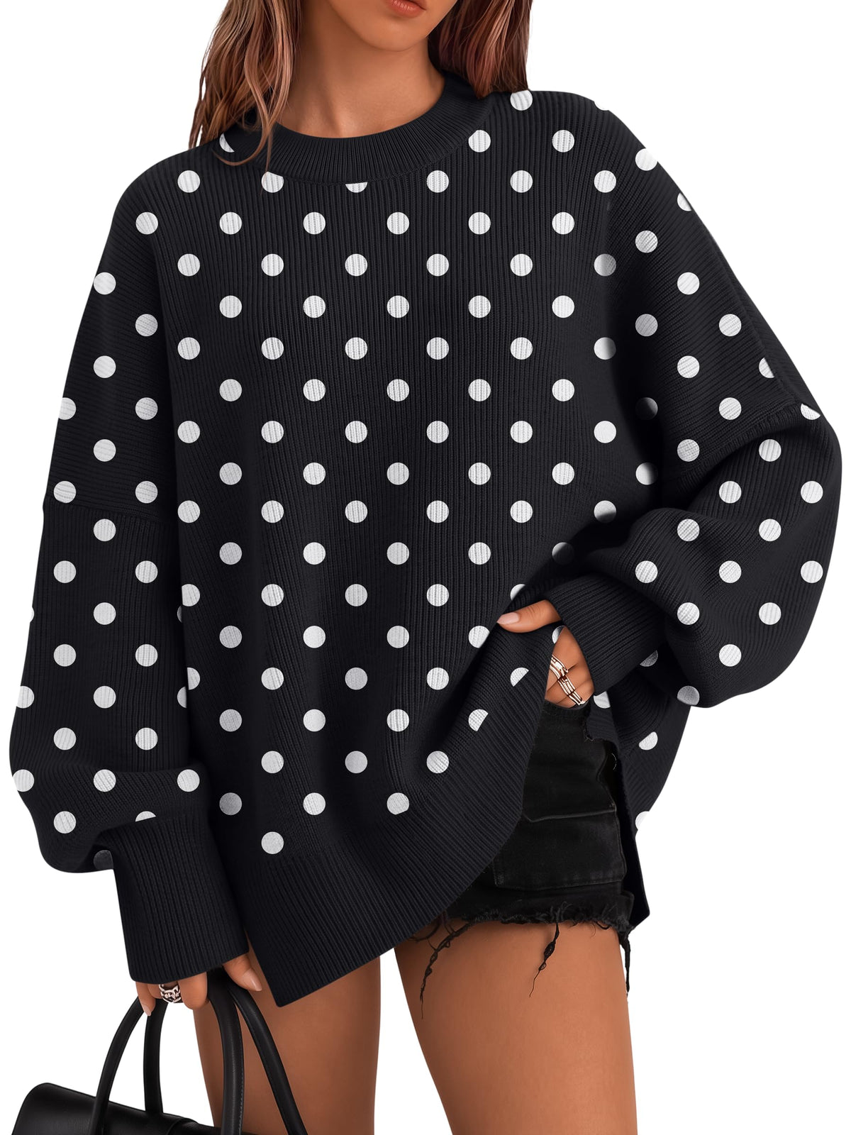 LILLUSORY Oversized Sweaters for Women 2026 Fall Fashion Outfits Clothes
